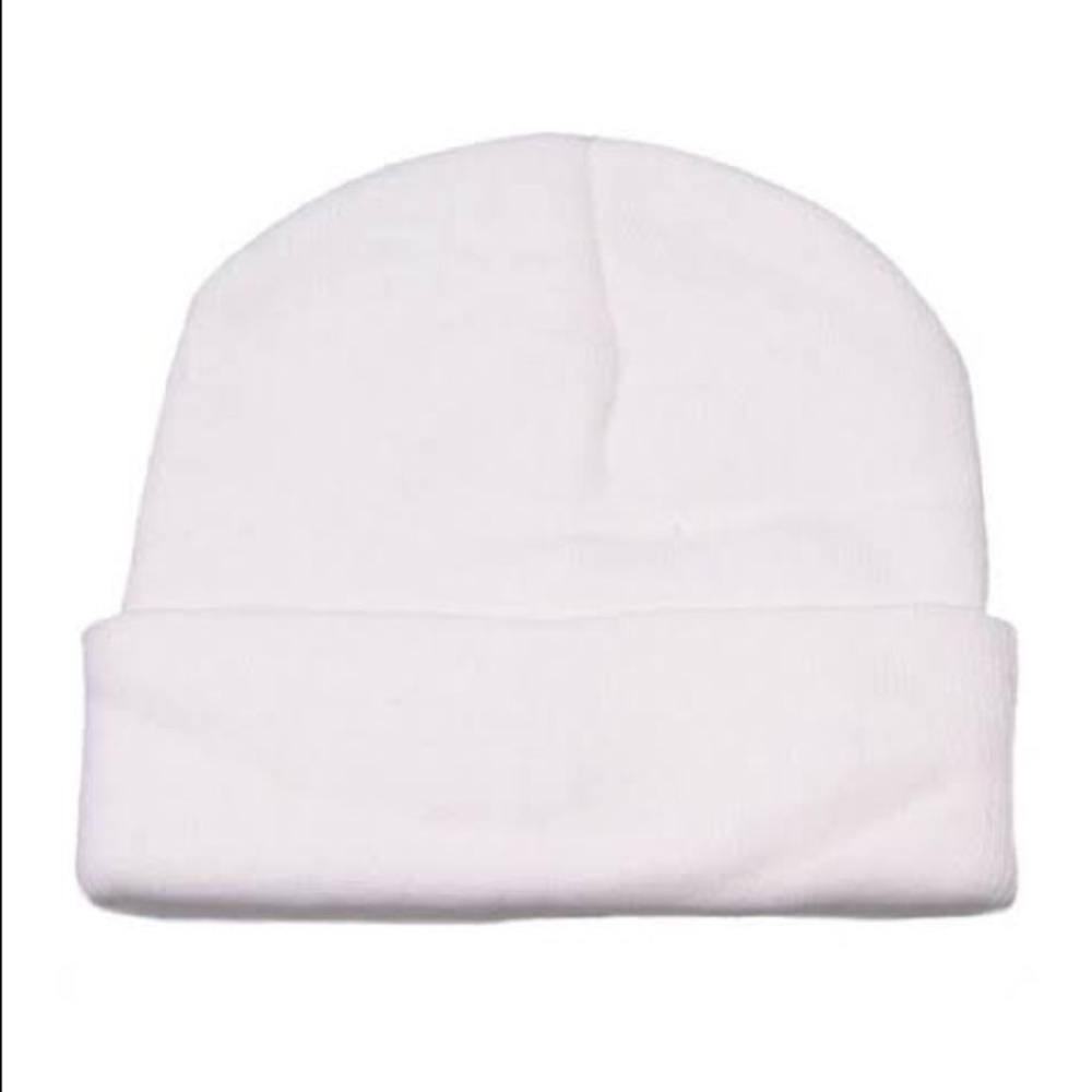 WHITE BEANIE